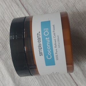 SIMPLY EARTH COCONUT OIL NEW AND SEALED 12 FL OZ